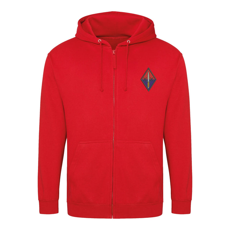 20 Battery Royal Artillery Zipped Hoodie