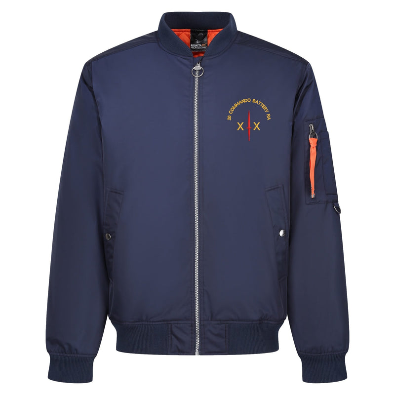 20 Commando Battery Royal Artillery Regatta Pilot Jacket