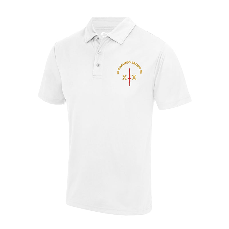20 Commando Battery Royal Artillery Cool Polo