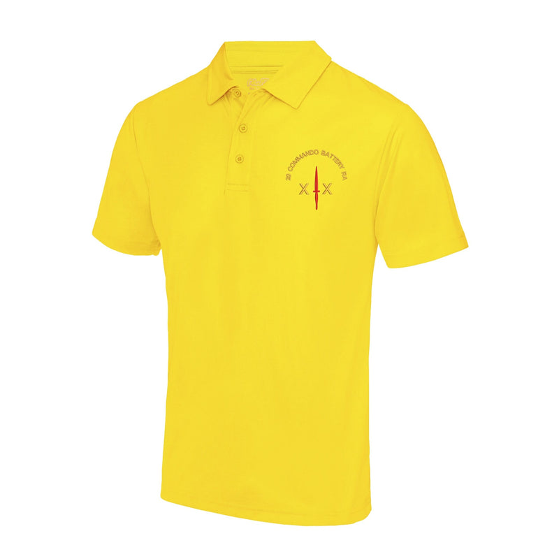 20 Commando Battery Royal Artillery Cool Polo