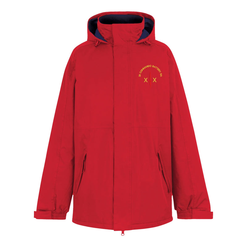 20 Commando Battery Royal Artillery Regatta Dover Parka