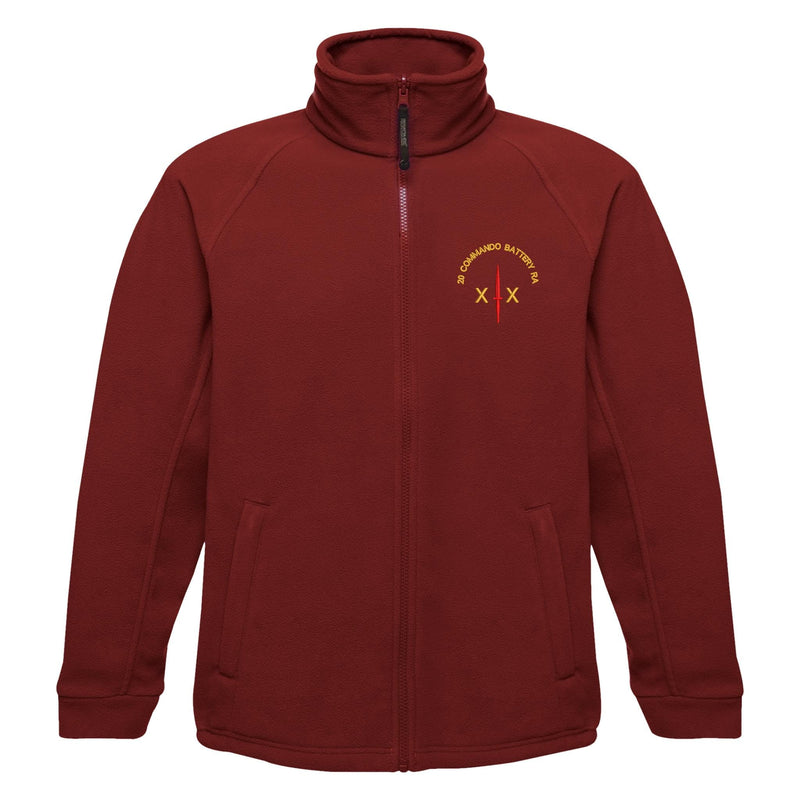 20 Commando Battery Royal Artillery Regatta Fleece