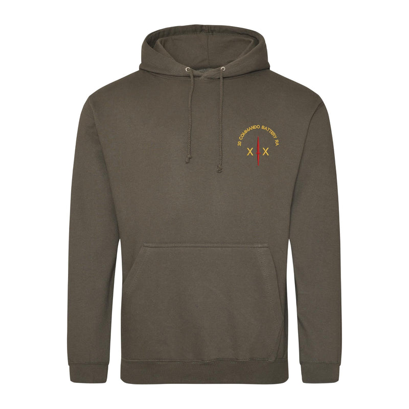 20 Commando Battery Royal Artillery Hoodie