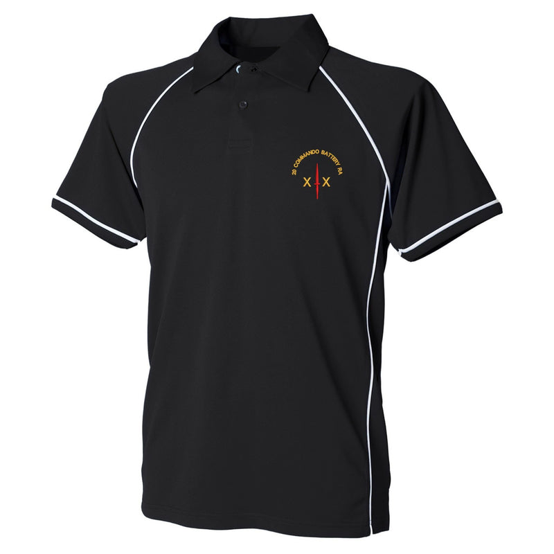 20 Commando Battery Royal Artillery Performance Polo