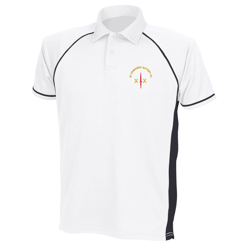20 Commando Battery Royal Artillery Performance Polo