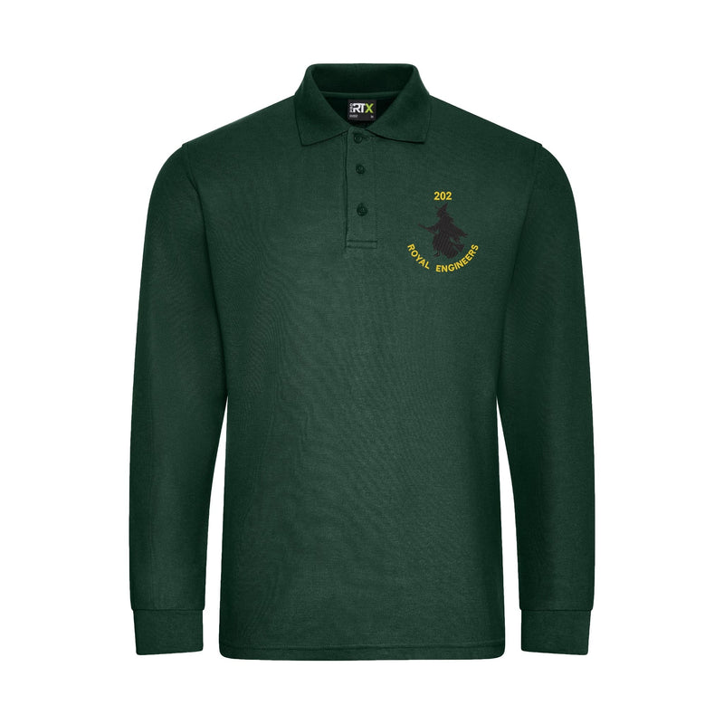 202 Field Squadron Royal Engineers Long Sleeve Polo Shirt