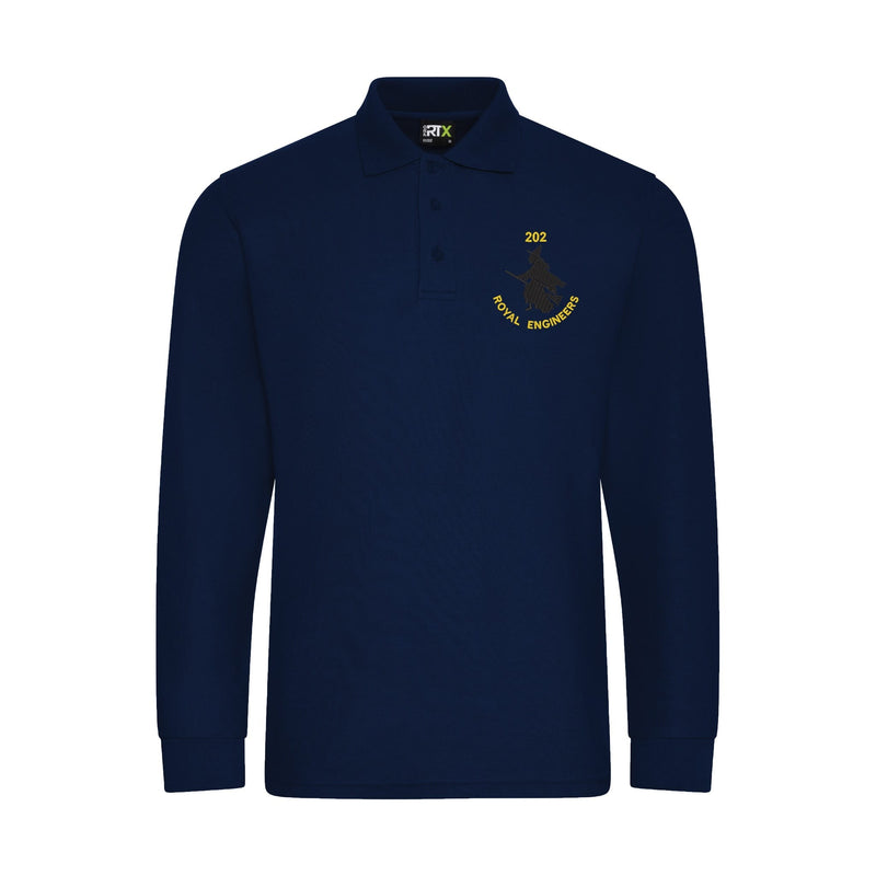 202 Field Squadron Royal Engineers Long Sleeve Polo Shirt