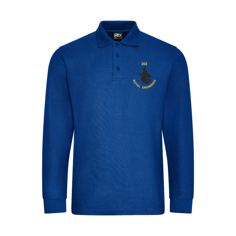 202 Field Squadron Royal Engineers Long Sleeve Polo Shirt