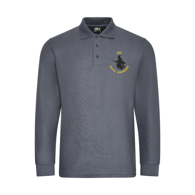 202 Field Squadron Royal Engineers Long Sleeve Polo Shirt