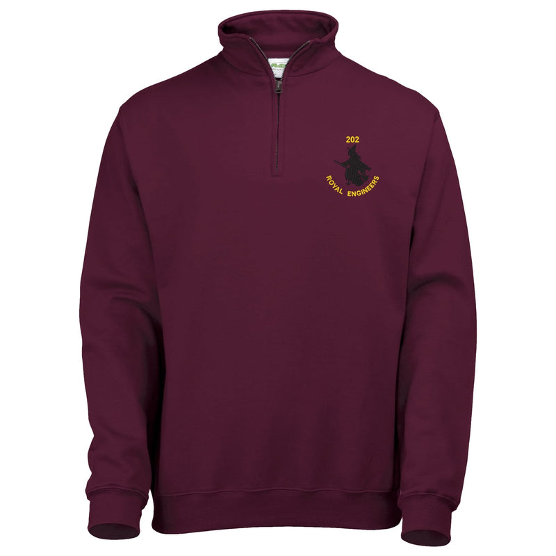 202 Field Squadron Royal Engineers Quarter Zip Sweatshirt