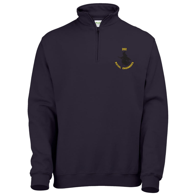 202 Field Squadron Royal Engineers Quarter Zip Sweatshirt