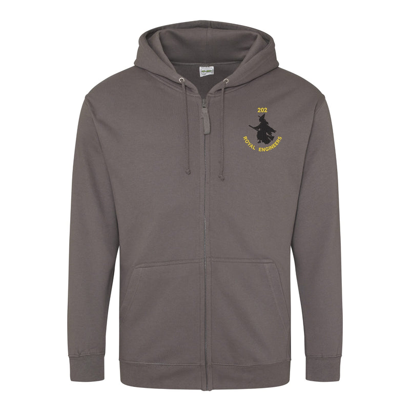 202 Field Squadron Royal Engineers Zipped Hoodie