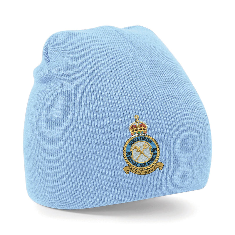 205 Squadron Royal Air Force Beanie Hat