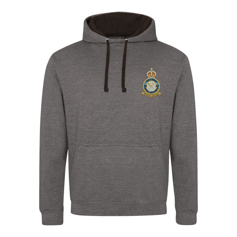 205 Squadron Royal Air Force Varsity Contrast Hoodie