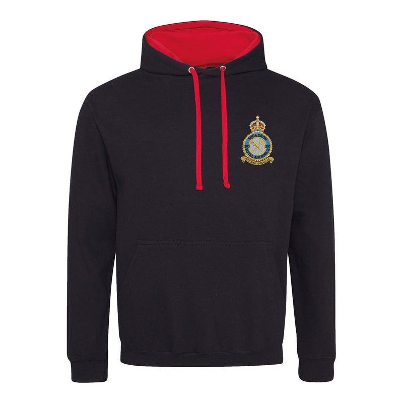 205 Squadron Royal Air Force Varsity Contrast Hoodie