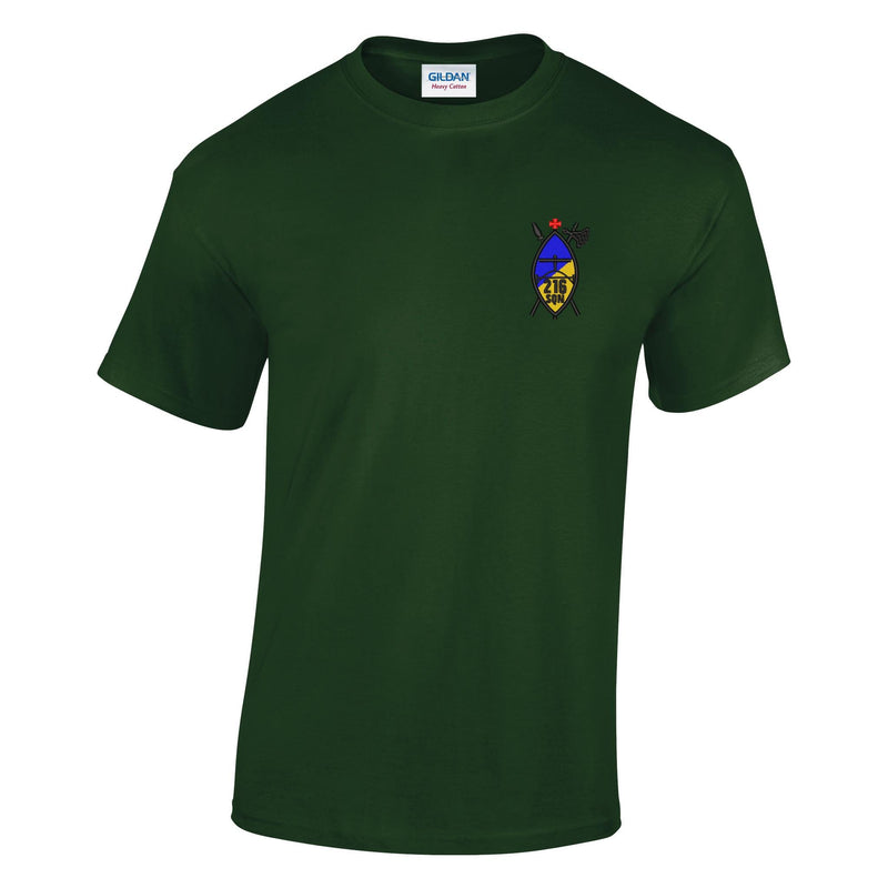 216 (Tynemouth) Transport Squadron RLC Cotton T-Shirt