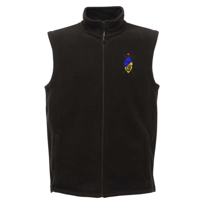 216 (Tynemouth) Transport Squadron RLC Regatta Fleece Bodywarmer