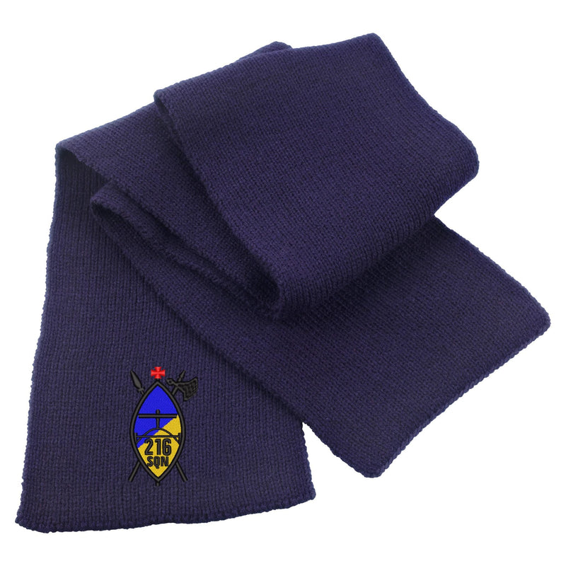 216 (Tynemouth) Transport Squadron RLC Heavy Knit Scarf