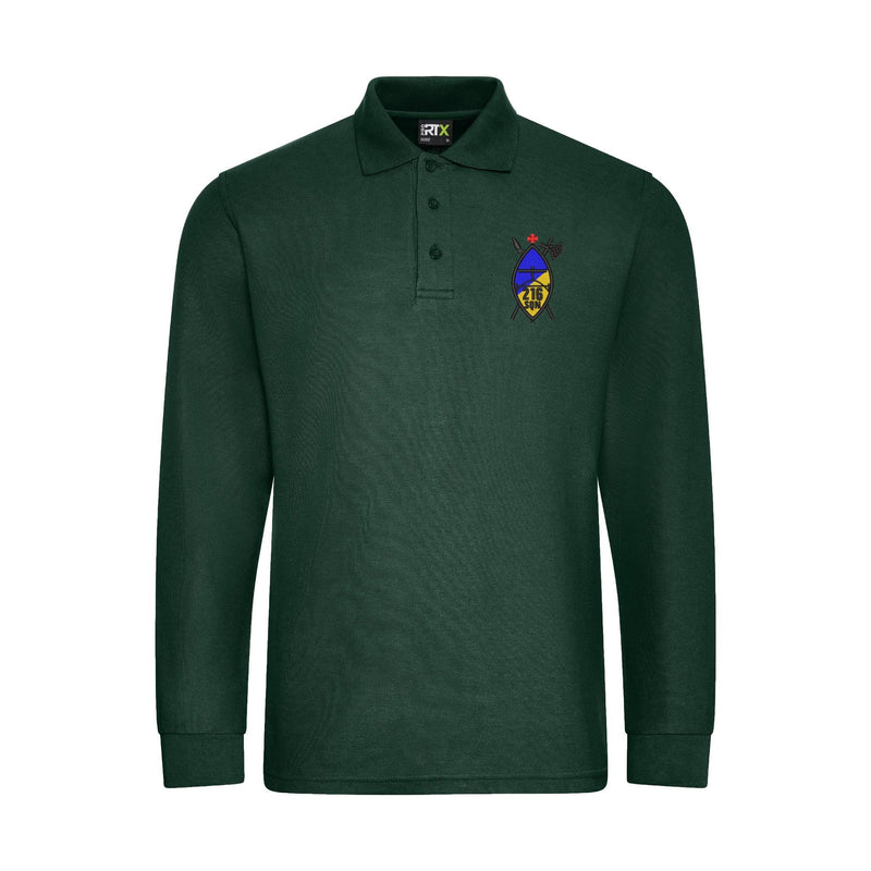216 (Tynemouth) Transport Squadron RLC Long Sleeve Polo Shirt