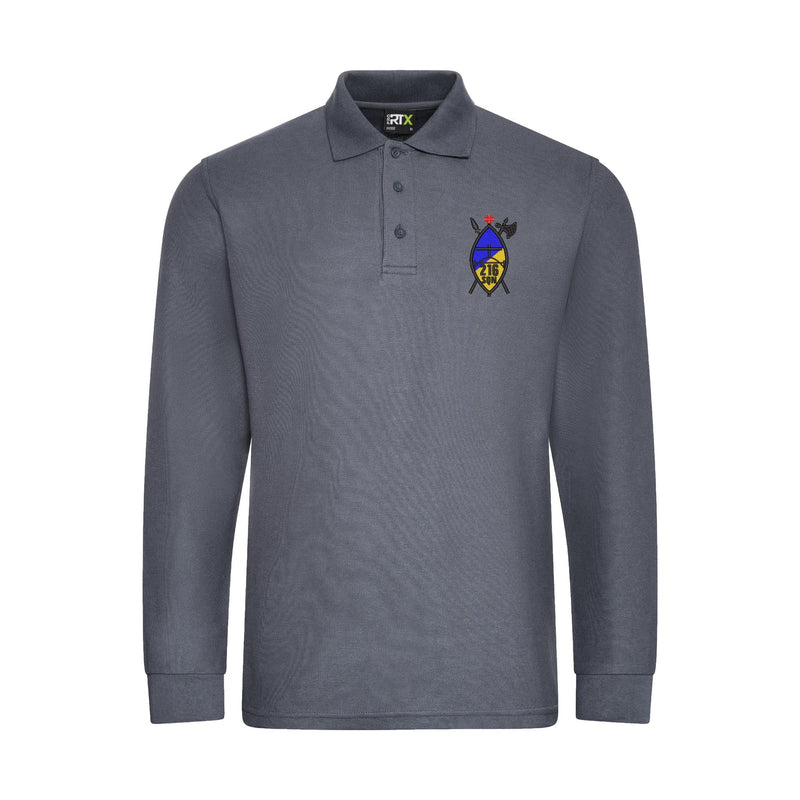 216 (Tynemouth) Transport Squadron RLC Long Sleeve Polo Shirt