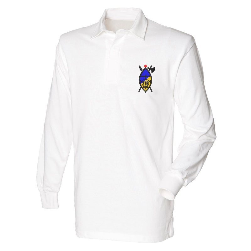 216 (Tynemouth) Transport Squadron RLC Long Sleeve Rugby Shirt