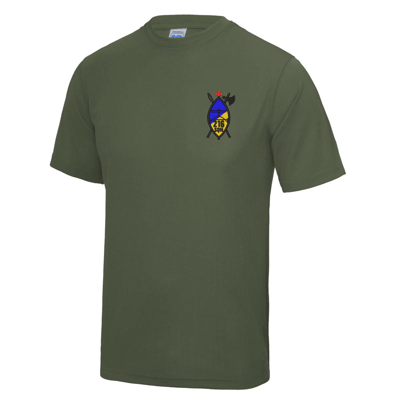 216 (Tynemouth) Transport Squadron RLC Polyester T-Shirt