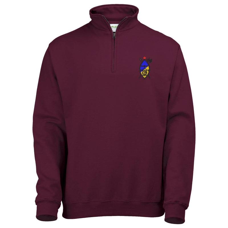 216 (Tynemouth) Transport Squadron RLC Quarter Zip Sweatshirt