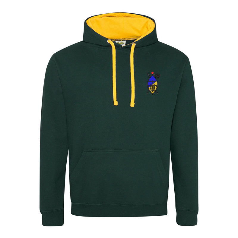 216 (Tynemouth) Transport Squadron RLC Varsity Contrast Hoodie