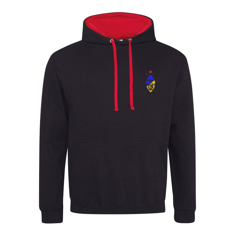 216 (Tynemouth) Transport Squadron RLC Varsity Contrast Hoodie
