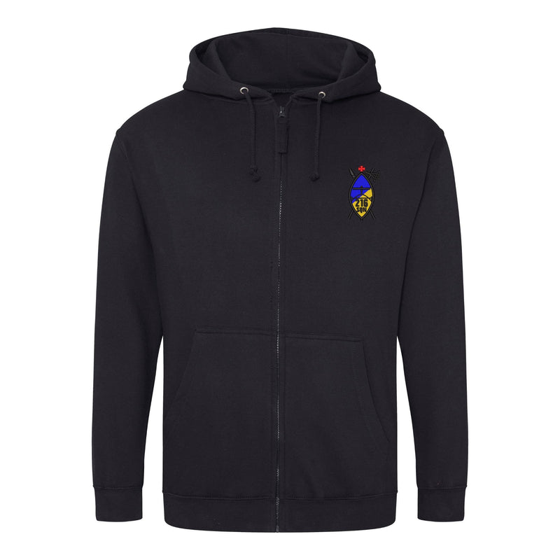 216 (Tynemouth) Transport Squadron RLC Zipped Hoodie