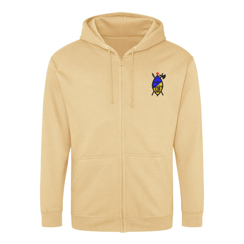 216 (Tynemouth) Transport Squadron RLC Zipped Hoodie