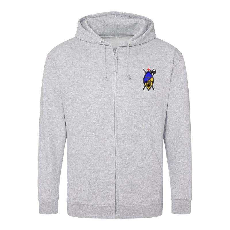 216 (Tynemouth) Transport Squadron RLC Zipped Hoodie