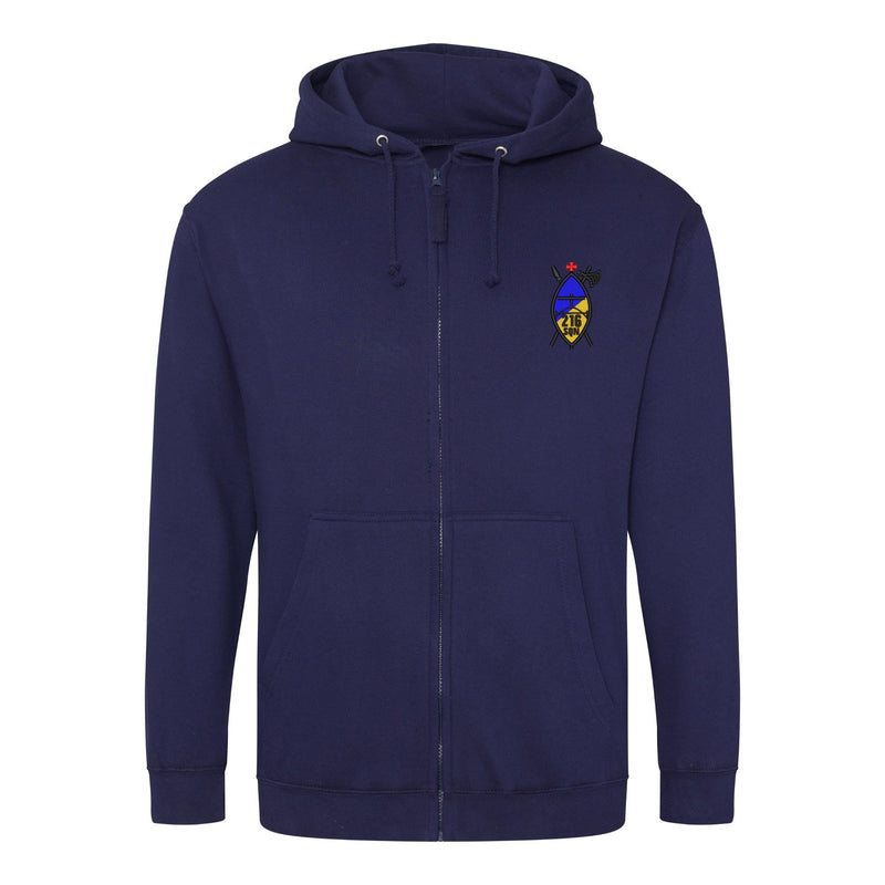 216 (Tynemouth) Transport Squadron RLC Zipped Hoodie