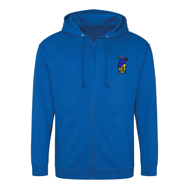 216 (Tynemouth) Transport Squadron RLC Zipped Hoodie