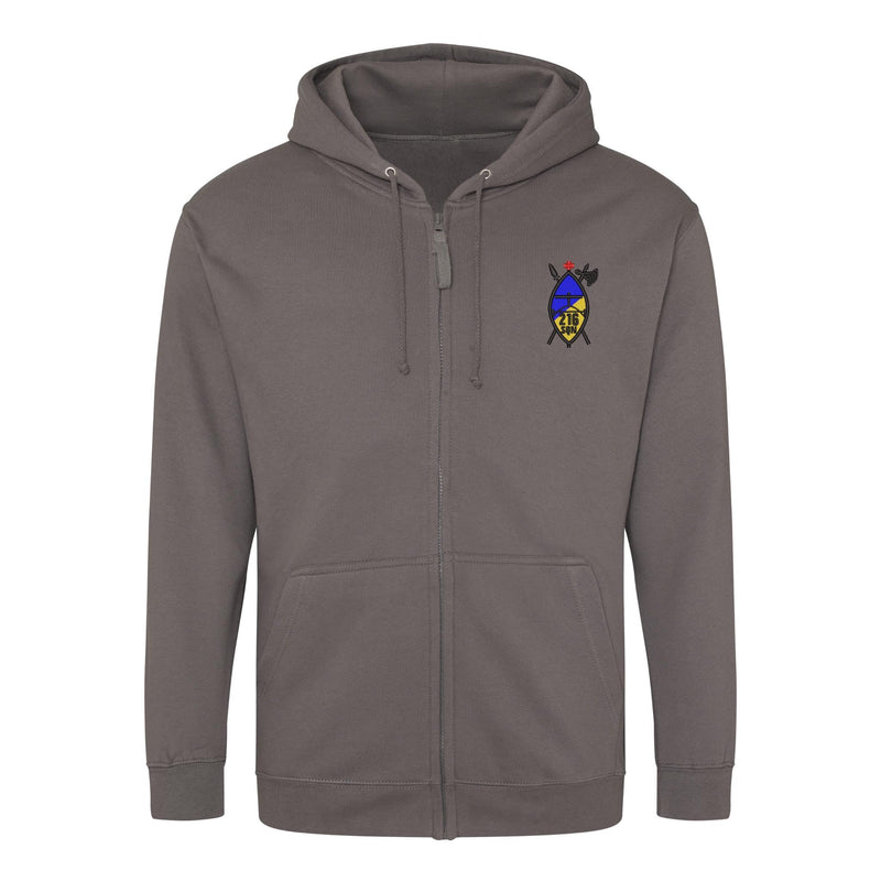 216 (Tynemouth) Transport Squadron RLC Zipped Hoodie