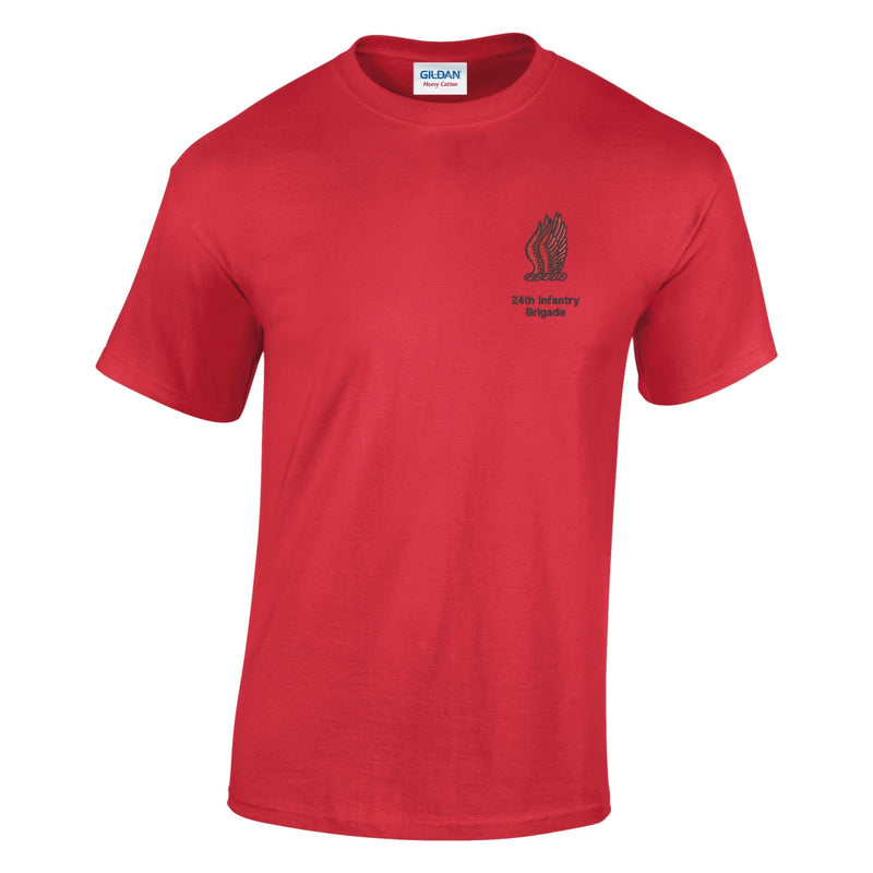 24th Infantry Brigade Cotton T-Shirt