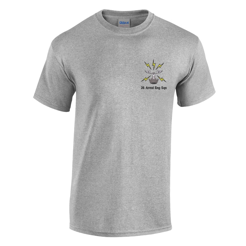 26 Armoured Engineer Squadron Cotton T-Shirt