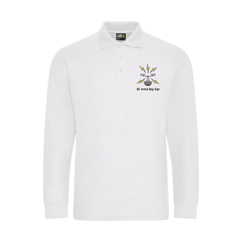 26 Armoured Engineer Squadron Long Sleeve Polo Shirt