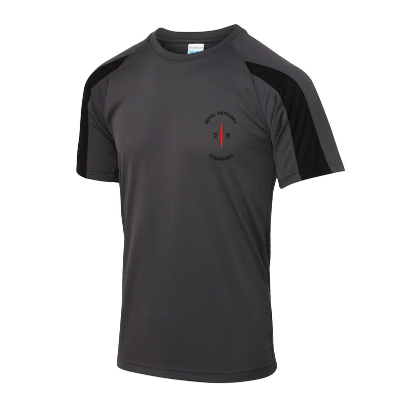 29 Commando Royal Artillery Dagger Contrast Polyester T-Shirt