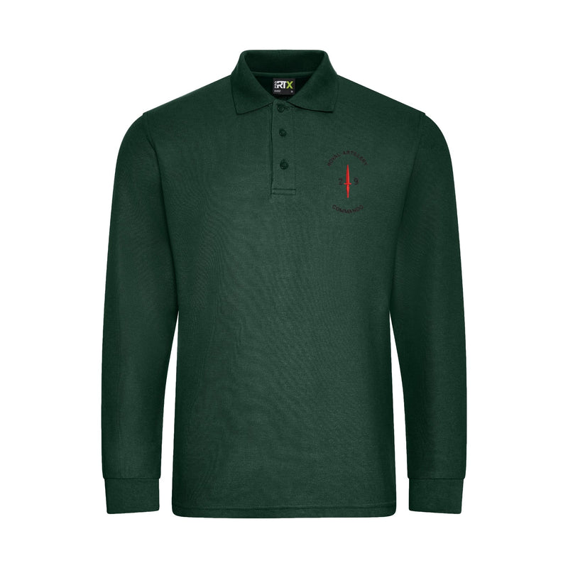 29 Commando Royal Artillery Dagger Long Sleeve Polo Shirt