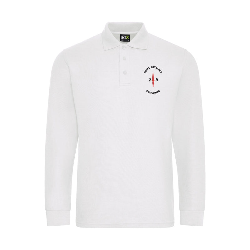 29 Commando Royal Artillery Dagger Long Sleeve Polo Shirt