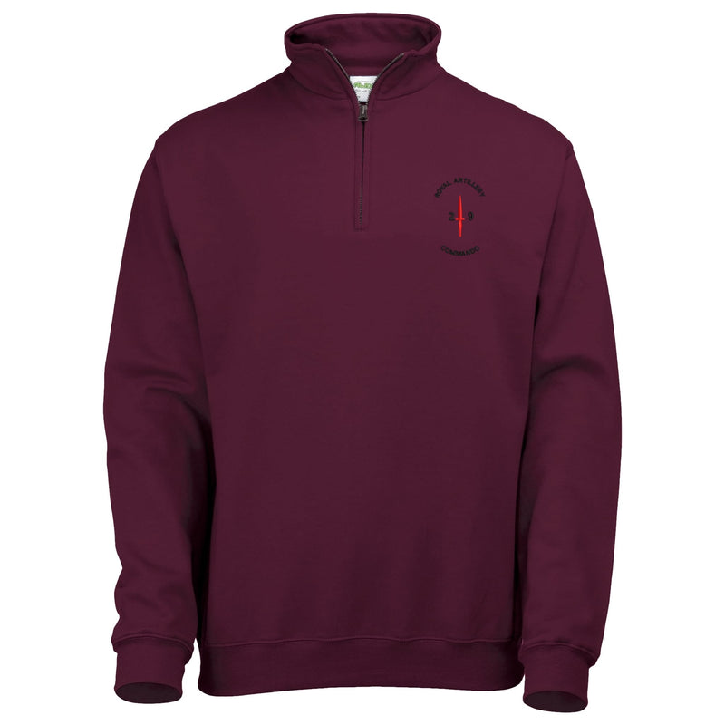 29 Commando Royal Artillery Dagger Quarter Zip Sweatshirt