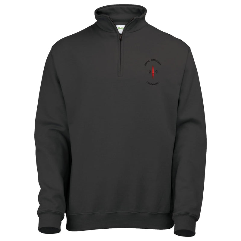 29 Commando Royal Artillery Dagger Quarter Zip Sweatshirt