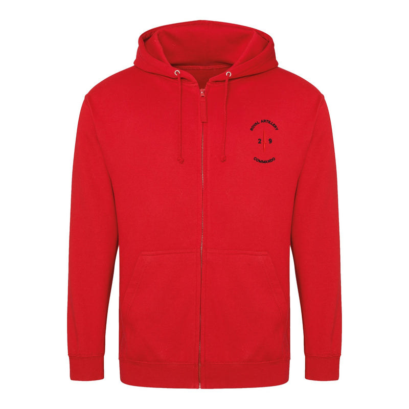 29 Commando Royal Artillery Dagger Zipped Hoodie