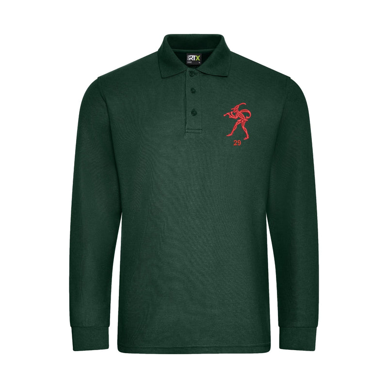 29 Field Squadron Long Sleeve Polo Shirt
