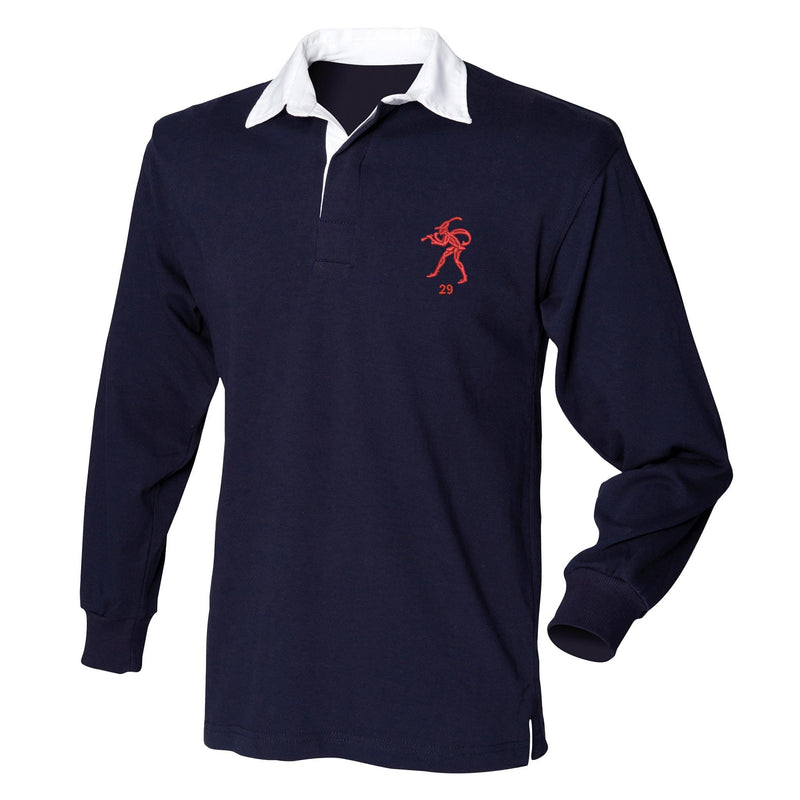 29 Field Squadron Front Row Long Sleeve Rugby Shirt
