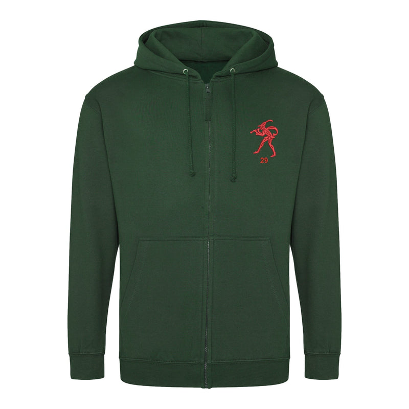 29 Field Squadron Zipped Hoodie
