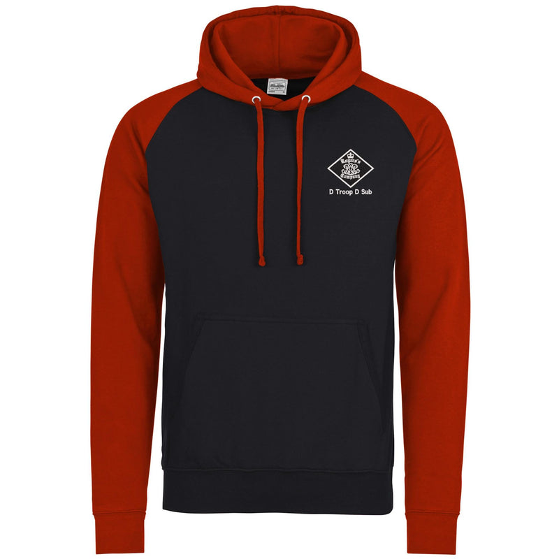 30 Battery (Rogers Company) Royal Artillery Contrast Hoodie