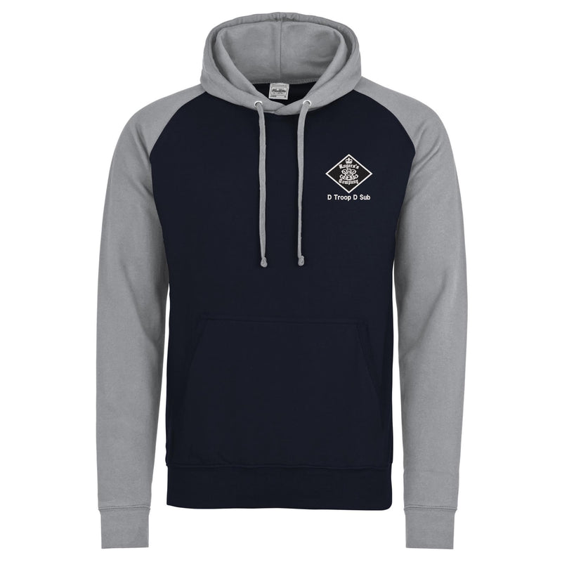 30 Battery (Rogers Company) Royal Artillery Contrast Hoodie