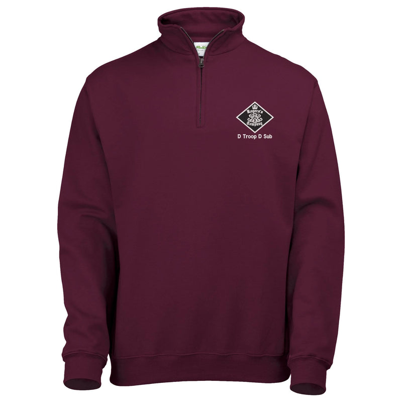 30 Battery (Rogers Company) Royal Artillery 1/4 Zip Sweatshirt